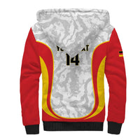Custom Germany Football Sherpa Hoodie 2026 Come On Die Nationalelf - Wonder Print Shop