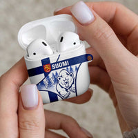 Finland Independence Day AirPods Case Suomi 1917 Proud Flag Finnish Folk Pattern - Wonder Print Shop
