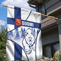 Finland Independence Day Garden Flag Suomi 1917 Proud Flag Finnish Folk Pattern - Wonder Print Shop