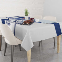 Finland Independence Day Tablecloth Suomi 1917 Proud Flag Finnish Folk Pattern - Wonder Print Shop