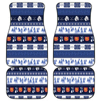 Finland Christmas Car Mats Suomen Tasavalta Hyvaa Joulua - Wonder Print Shop