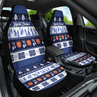 Finland Christmas Car Seat Cover Suomen Tasavalta Hyvaa Joulua - Wonder Print Shop
