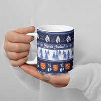 Finland Christmas Ceramic Mug Suomen Tasavalta Hyvaa Joulua - Wonder Print Shop