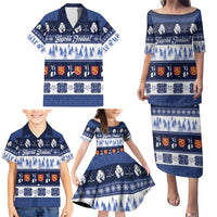 Finland Christmas Family Matching Puletasi and Hawaiian Shirt Suomen Tasavalta Hyvaa Joulua - Wonder Print Shop