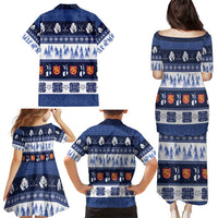 Finland Christmas Family Matching Puletasi and Hawaiian Shirt Suomen Tasavalta Hyvaa Joulua - Wonder Print Shop
