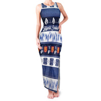 Finland Christmas Family Matching Tank Maxi Dress and Hawaiian Shirt Suomen Tasavalta Hyvaa Joulua - Wonder Print Shop