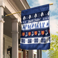 Finland Christmas Garden Flag Suomen Tasavalta Hyvaa Joulua - Wonder Print Shop