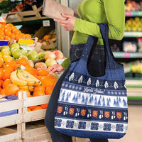 Finland Christmas Grocery Bag Suomen Tasavalta Hyvaa Joulua - Wonder Print Shop