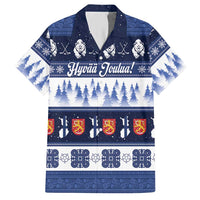 Finland Christmas Hawaiian Shirt Suomen Tasavalta Hyvaa Joulua - Wonder Print Shop