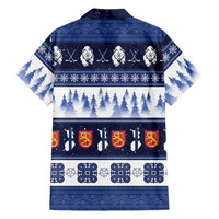 Finland Christmas Hawaiian Shirt Suomen Tasavalta Hyvaa Joulua - Wonder Print Shop