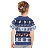 Finland Christmas Kid T Shirt Suomen Tasavalta Hyvaa Joulua - Wonder Print Shop