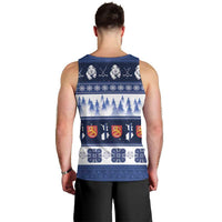 Finland Christmas Men Tank Top Suomen Tasavalta Hyvaa Joulua - Wonder Print Shop