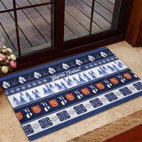 Finland Christmas Rubber Doormat Suomen Tasavalta Hyvaa Joulua - Wonder Print Shop