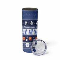 Finland Christmas Skinny Tumbler Suomen Tasavalta Hyvaa Joulua - Wonder Print Shop