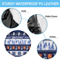 Finland Christmas Spare Tire Cover Suomen Tasavalta Hyvaa Joulua - Wonder Print Shop