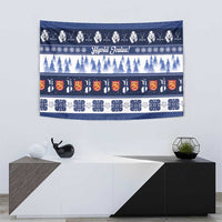 Finland Christmas Tapestry Suomen Tasavalta Hyvaa Joulua - Wonder Print Shop