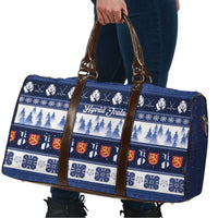 Finland Christmas Travel Bag Suomen Tasavalta Hyvaa Joulua - Wonder Print Shop