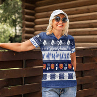 Finland Christmas Women Polo Shirt Suomen Tasavalta Hyvaa Joulua - Wonder Print Shop