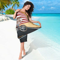 Route 66 United States Sarong Historic Highway USA Eagle With Motorcycle - Wonder Print Shop