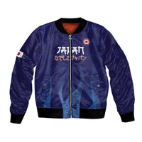 Custom Japan Football Bomber Jacket Go Champions Nadeshiko Japanese - Wonder Print Shop