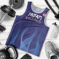 Custom Japan Football Men Tank Top Go Champions Nadeshiko Japanese - Wonder Print Shop