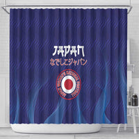 Japan Football Shower Curtain Go Champions Nadeshiko Japanese