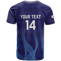 Custom Japan Football T Shirt Go Champions Nadeshiko Japanese - Wonder Print Shop