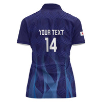 Custom Japan Football Women Polo Shirt Go Champions Nadeshiko Japanese - Wonder Print Shop