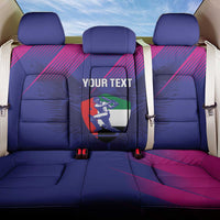 Custom UAE Cricket Back Car Seat Cover Go Champions United Arab Emirates Falcon - Wonder Print Shop