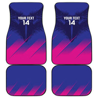 Custom UAE Cricket Car Mats Go Champions United Arab Emirates Falcon - Wonder Print Shop