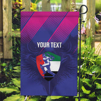 Custom UAE Cricket Garden Flag Go Champions United Arab Emirates Falcon - Wonder Print Shop