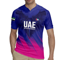 Custom UAE Cricket Rugby Jersey Go Champions United Arab Emirates Falcon - Wonder Print Shop