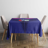 Custom UAE Cricket Tablecloth Go Champions United Arab Emirates Falcon - Wonder Print Shop