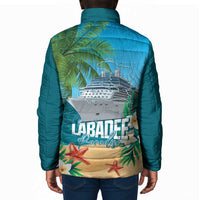 Afro Haiti Labadee Peninsula Padded Jacket Caribbean Cruise Tropical Vibes - Wonder Print Shop