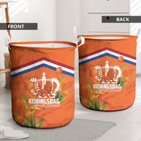 Koningsdag Netherlands King's Day Laundry Basket Oranje Boven Holland Tulips