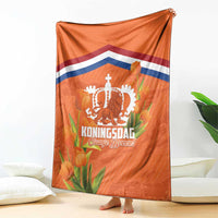 Koningsdag Netherlands King's Day Blanket Oranje Boven Holland Tulips