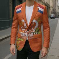 Koningsdag Netherlands King's Day Blazer Oranje Boven Holland Tulips