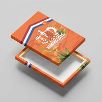 Koningsdag Netherlands King's Day Canvas Wall Art Oranje Boven Holland Tulips