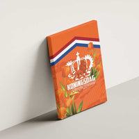 Koningsdag Netherlands King's Day Canvas Wall Art Oranje Boven Holland Tulips