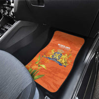 Koningsdag Netherlands King's Day Car Mats Oranje Boven Holland Tulips