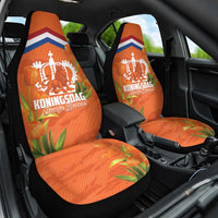 Koningsdag Netherlands King's Day Car Seat Cover Oranje Boven Holland Tulips