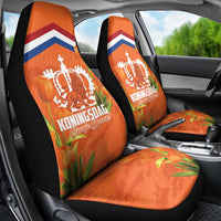 Koningsdag Netherlands King's Day Car Seat Cover Oranje Boven Holland Tulips