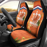 Koningsdag Netherlands King's Day Car Seat Cover Oranje Boven Holland Tulips