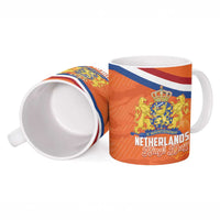 Koningsdag Netherlands King's Day Ceramic Mug Oranje Boven Holland Tulips