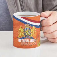 Koningsdag Netherlands King's Day Ceramic Mug Oranje Boven Holland Tulips