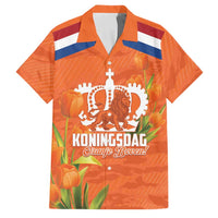Koningsdag Netherlands King's Day Family Matching Off Shoulder Maxi Dress and Hawaiian Shirt Oranje Boven Holland Tulips