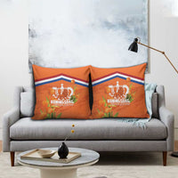 Koningsdag Netherlands King's Day Pillow Cover Oranje Boven Holland Tulips