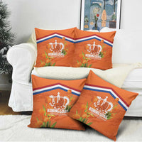 Koningsdag Netherlands King's Day Pillow Cover Oranje Boven Holland Tulips