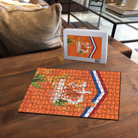 Koningsdag Netherlands King's Day Puzzle Oranje Boven Holland Tulips