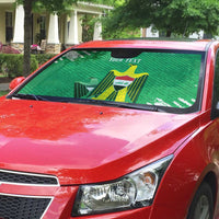Iraq Football Custom Auto Sun Shade Come On Lions of Mesopotamia